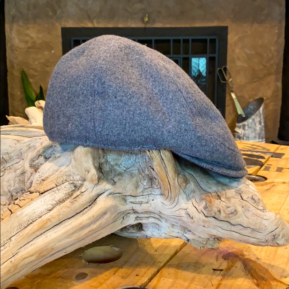 Felted Wool Newsboy Hat